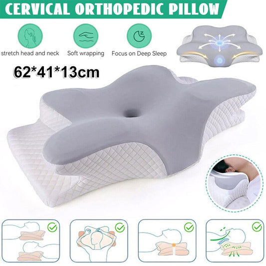 [vendor] Cervical Memory Foam Neck Pillow Orthopedic Neck Back