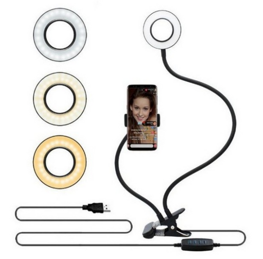 [vendor] LED Selfie Ring Light for Live Adjustable Makeup