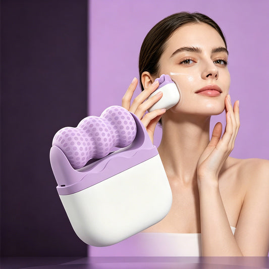 [vendor] Ice Massage Device,Ice Roller Set For Face And Eyes -