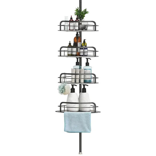 [vendor] Rust-Resistant Corner Shower Caddy For Bathroom 4 Height