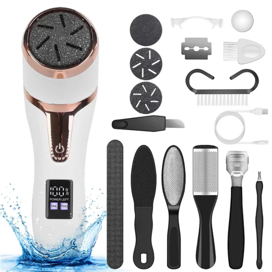 [vendor] 17Pcs Electric Foot Callus Remover