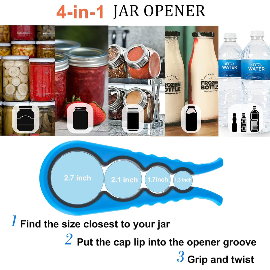 [vendor] Multi-Size Jar & Bottle Opener For Seniors & Arthritis -