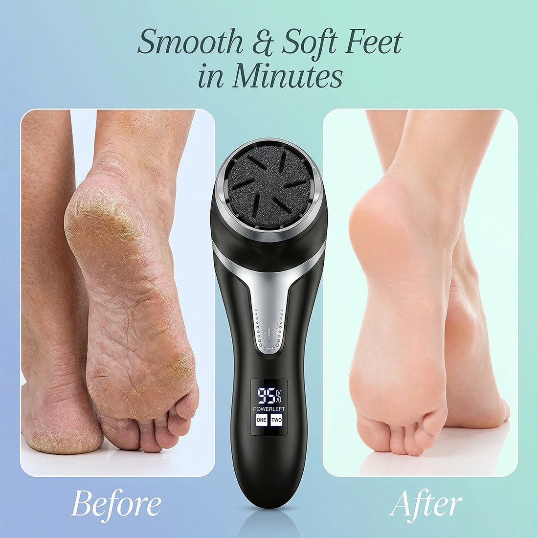 [vendor] Electric Foot File Waterproof Hard Skin Remover Feet