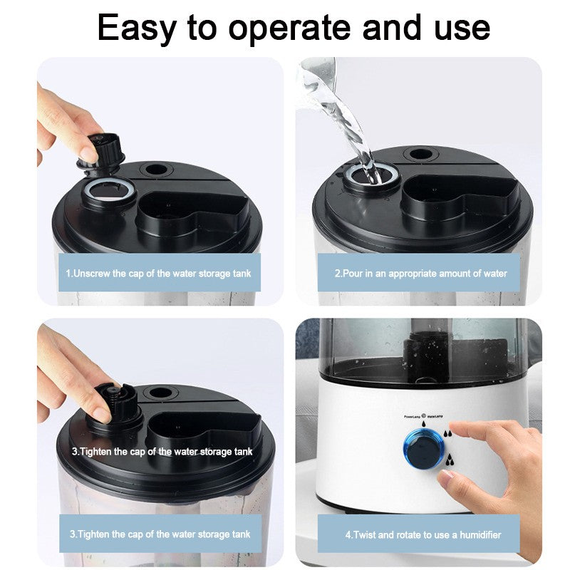 [vendor] 4L Air Humidifier For Bedroom Large Room Home Cool Mist