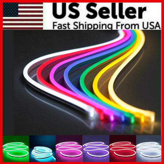 [vendor] 12V Flexible Sign Neon Lights Silicone Tube LED Strip