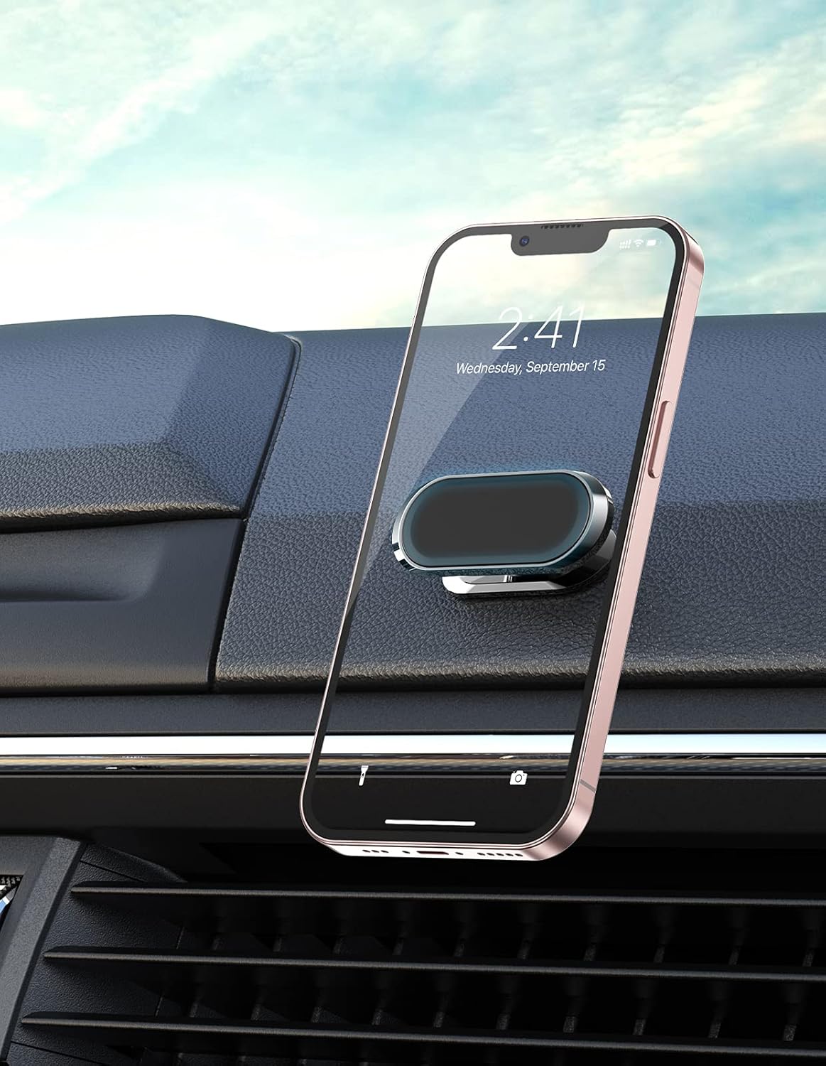 [vendor] 2 Pack Strong Magnetic Car Phone Holder Upgrade Powerful