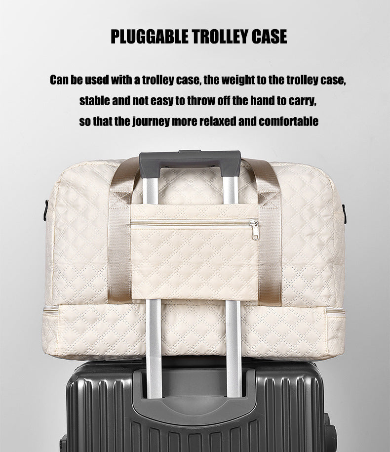 [vendor] Multi-Functional Crossbody Gym Bag - Dry-Wet Separation,