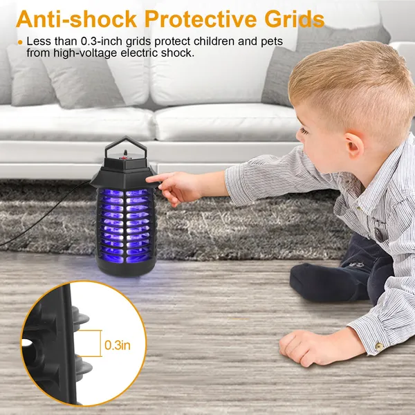 [vendor] Bug Zapper Electric UV Mosquito Killer Lamp Insect