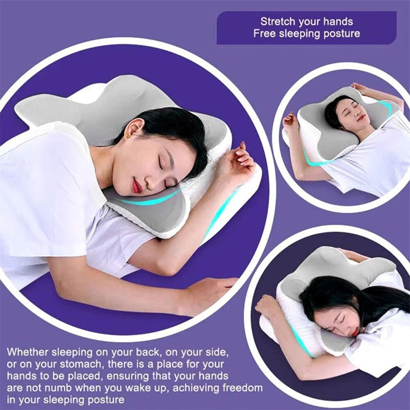 [vendor] Cervical Memory Foam Neck Pillow Orthopedic Neck Back