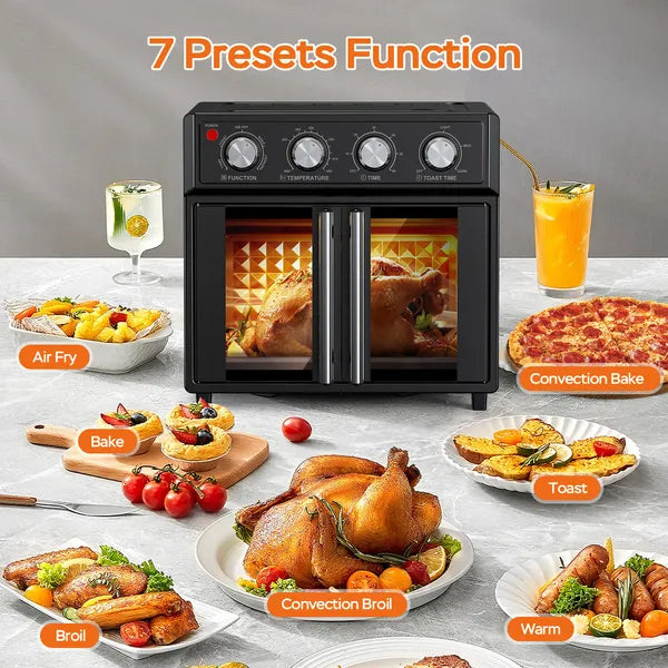 [vendor] PlumChef 29.5 Quart Extra Large 6 Slices Air Fryer