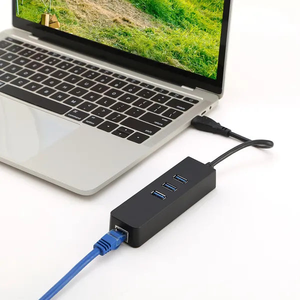 [vendor] 3 Ports USB 3.0 Hub Gigabit Ethernet Adapter 10/100/1000
