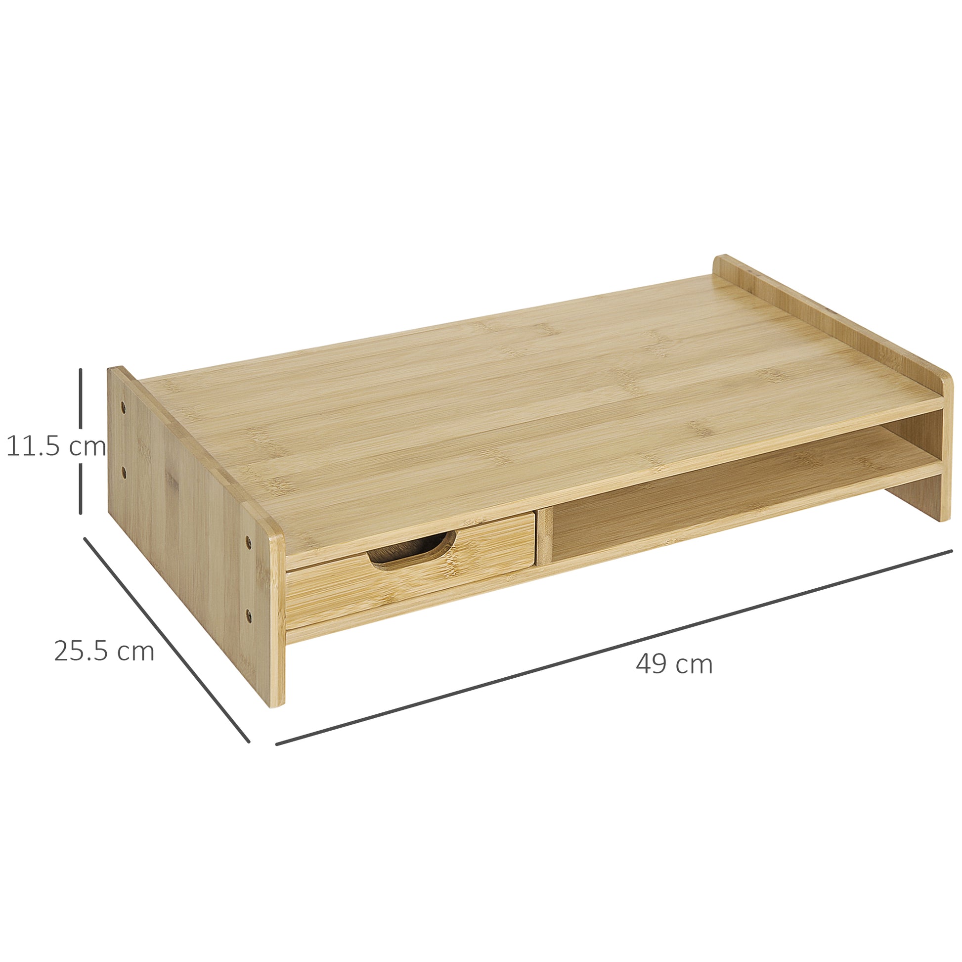 [vendor] Monitor Riser Laptop PC Plinth Stand TV Computer Desktop