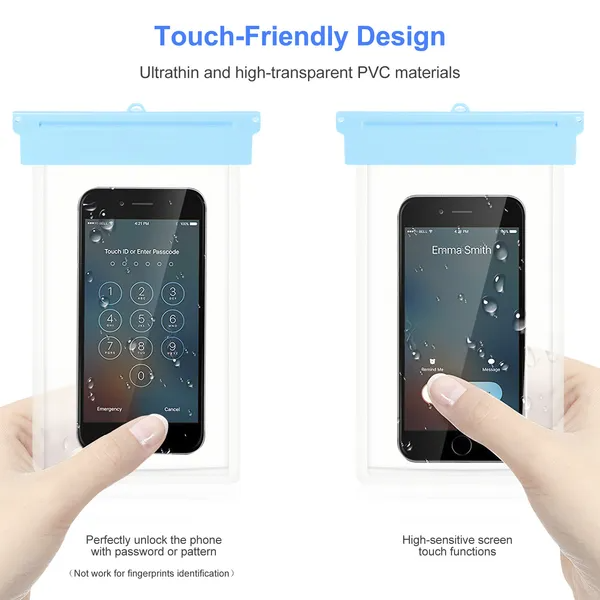 [vendor] Universal IPX8 Waterproof Phone Pouch Dry Bag Case
