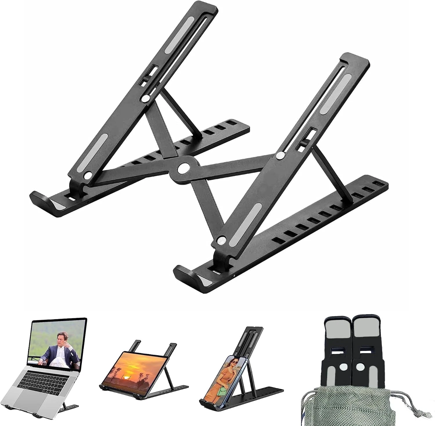 [vendor] LAPTOP STAND PORTABLE ADJUSTABLE TABLET HOLDER DESK