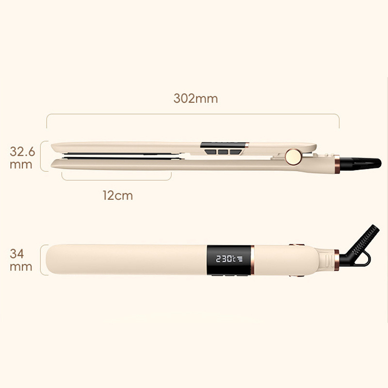 [vendor] Hair Straightener Curler 2 In 1 For Women 10s Fast Heat