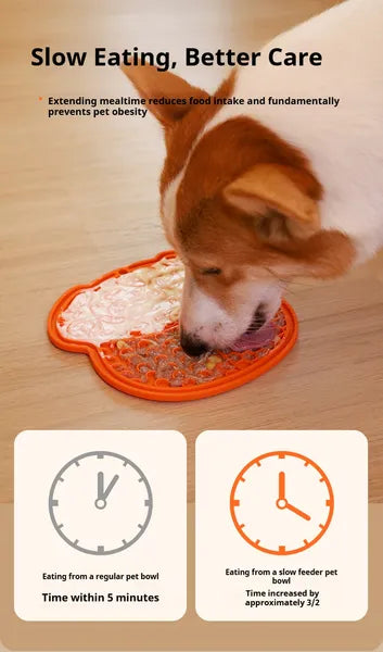 [vendor] Lick Mat For Dogs And Cats Dog Slow Feeder Mat With Strong Suction