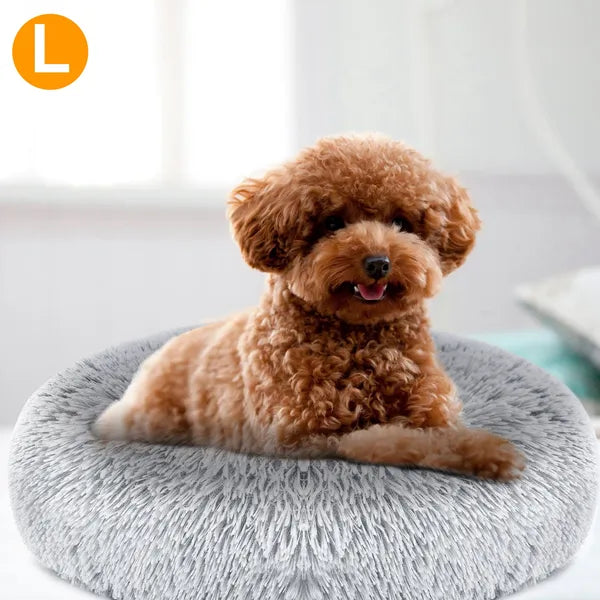 [vendor] Pet Dog Bed Soft Warm Fleece Puppy Cat Bed Dog Cozy Nest Sofa Bed