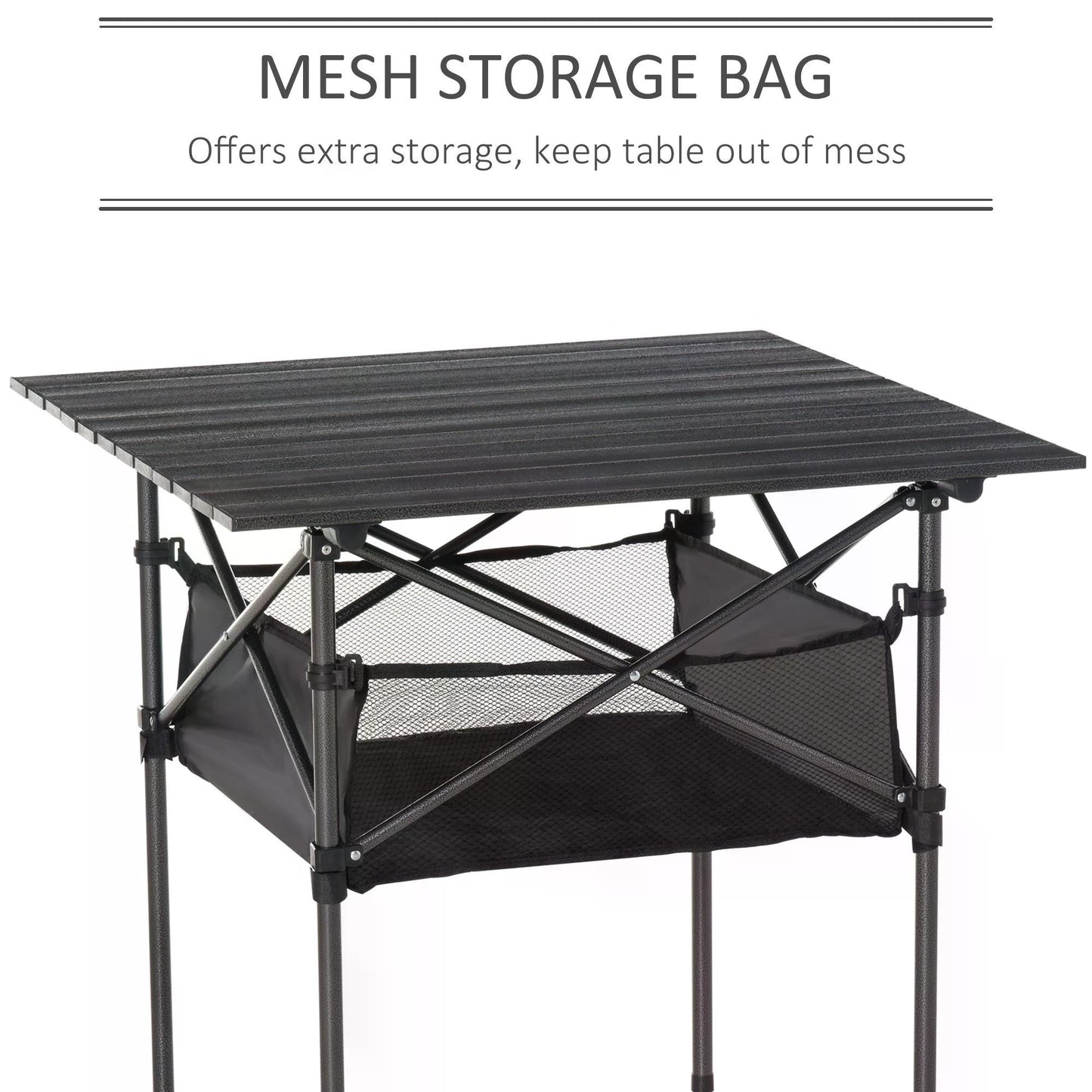 [vendor] Outdoor Folding Camping Table W/ Storage Bag, Portable