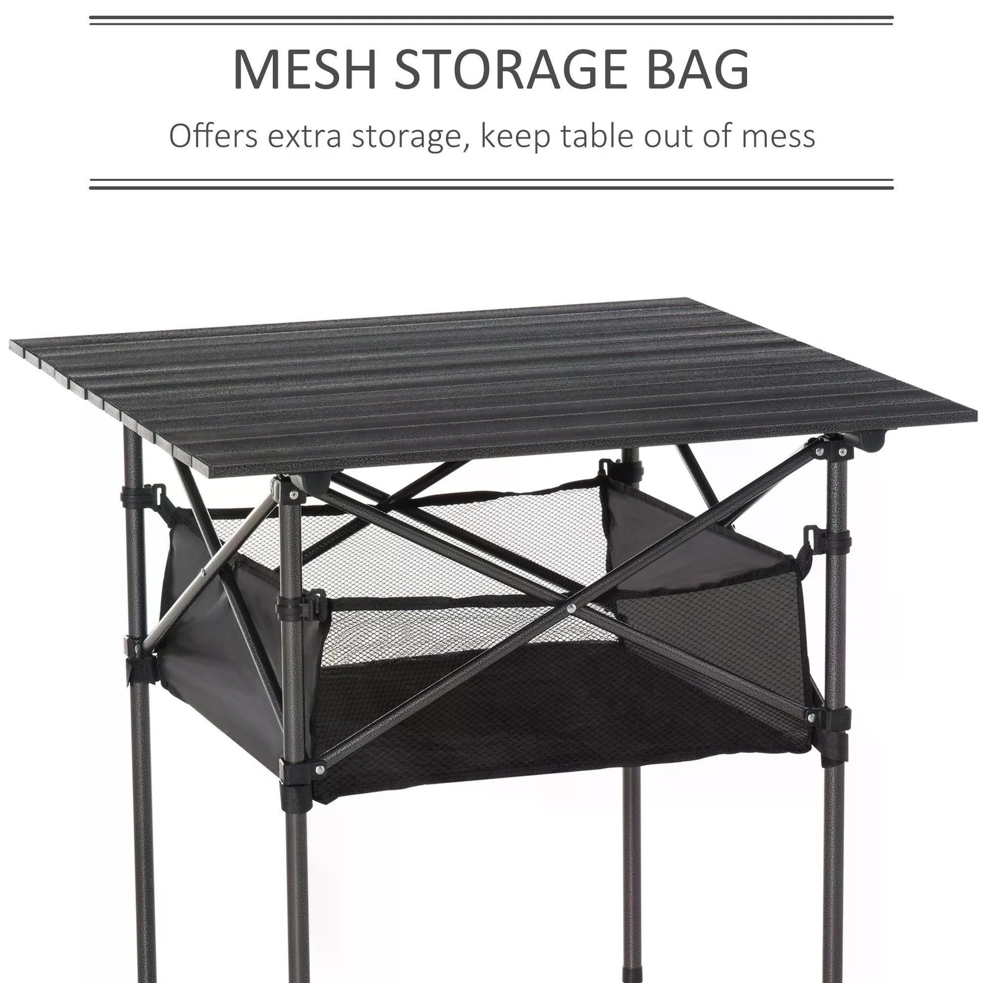 [vendor] Outdoor Folding Camping Table W/ Storage Bag, Portable