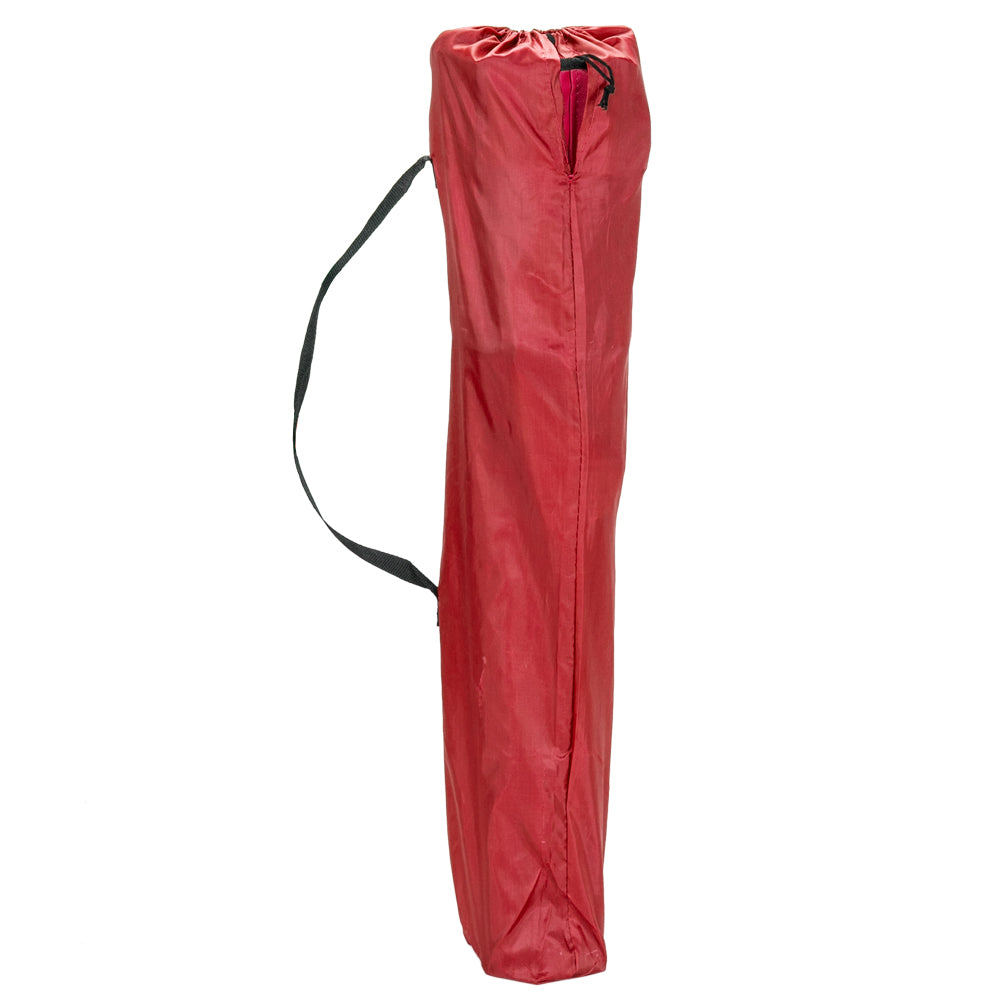 [vendor] Camping Chair, Black Frame Red Oxford Cloth