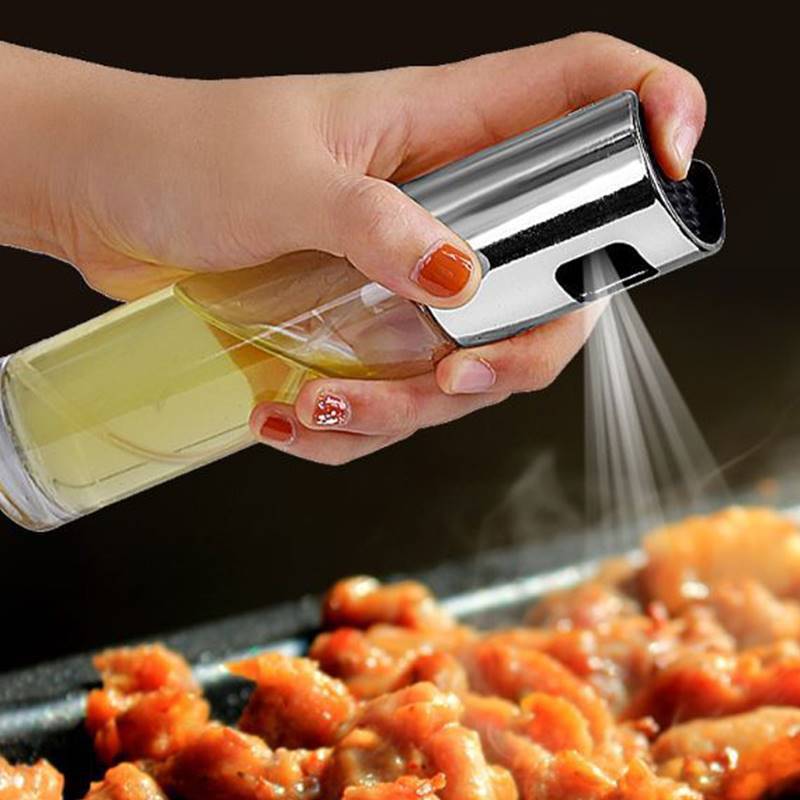 [vendor] BBQ Healthy Kitchen Cooking Oil Vinegar Spray Bottle