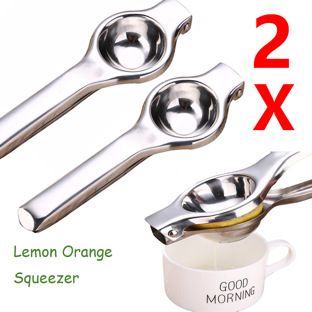 [vendor] Manual Lemon Squeezer Heavy Duty Stainless Steel Press