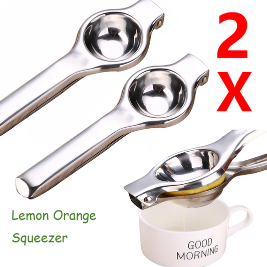 [vendor] Manual Lemon Squeezer Heavy Duty Stainless Steel Press