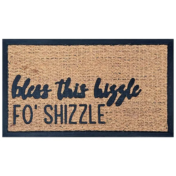 [vendor] Funny Coir Doormat Hello There Welcome Front Porch Decor