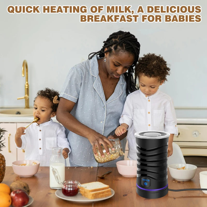 [vendor] Electric Milk Frother And Steamer Hot Chocolate Machine