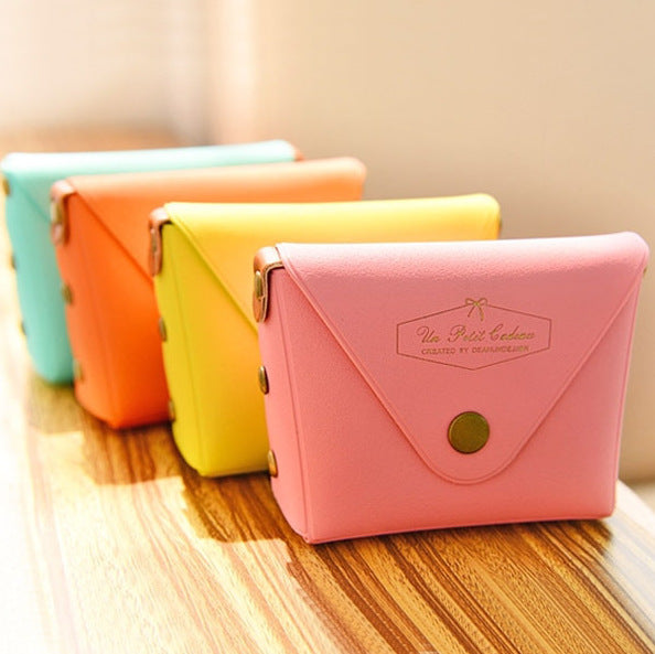 [vendor] Cute Candy Color Key Case Macaron Coin Purse