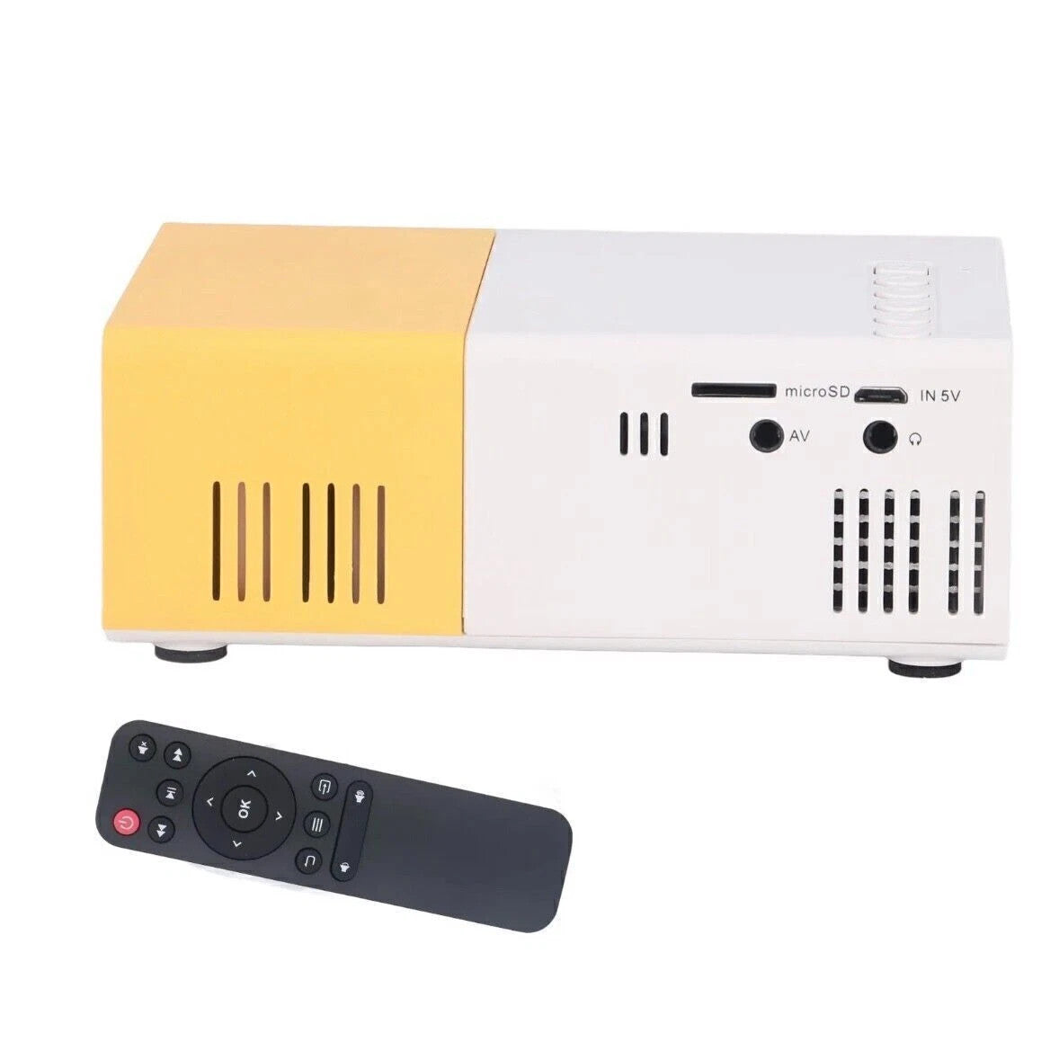 [vendor] Portable Projector 1080P LED Mini Home Cinema Movie