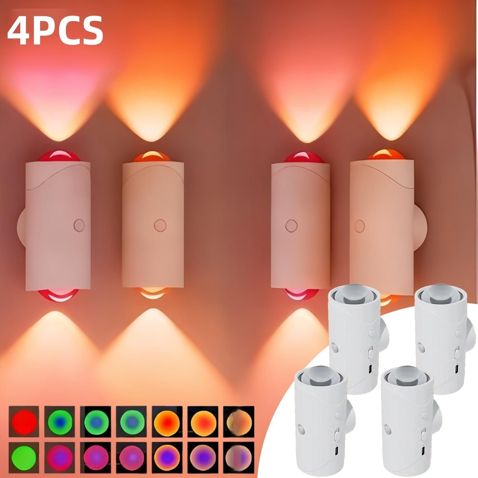 [vendor] Rechargeable Motion Sensor Night Light, Magnetic LED