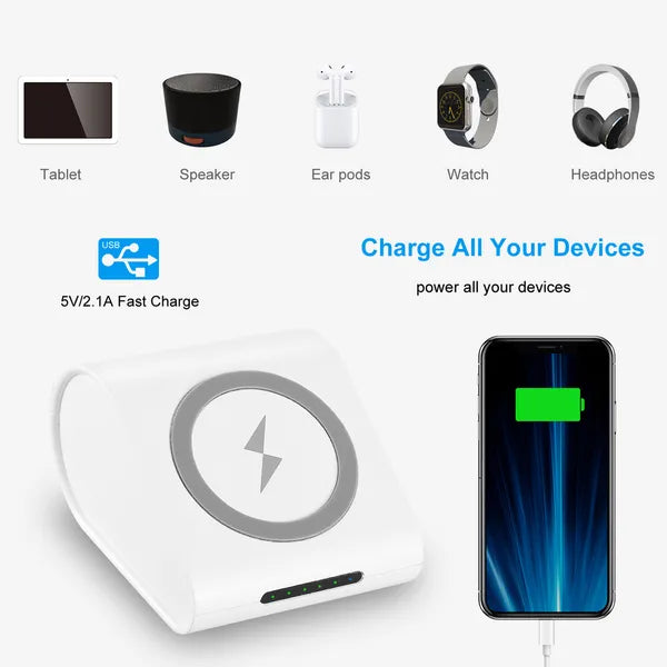 [vendor] Qi Wireless Charger 10400mAh Power Bank 5W Wireless