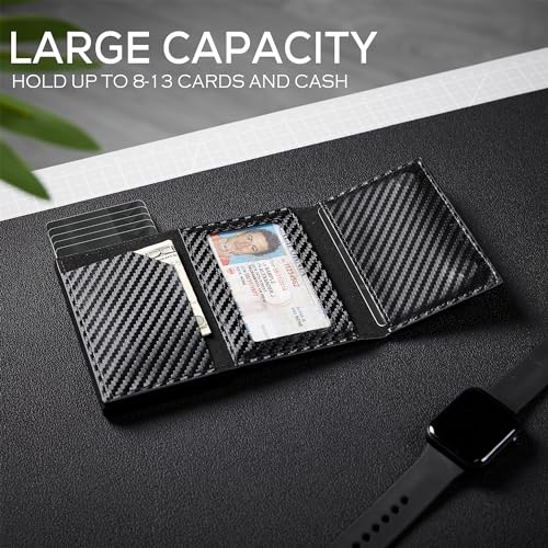 [vendor] Airtag Wallet Men Minimalist Up Wallet With Money Clip