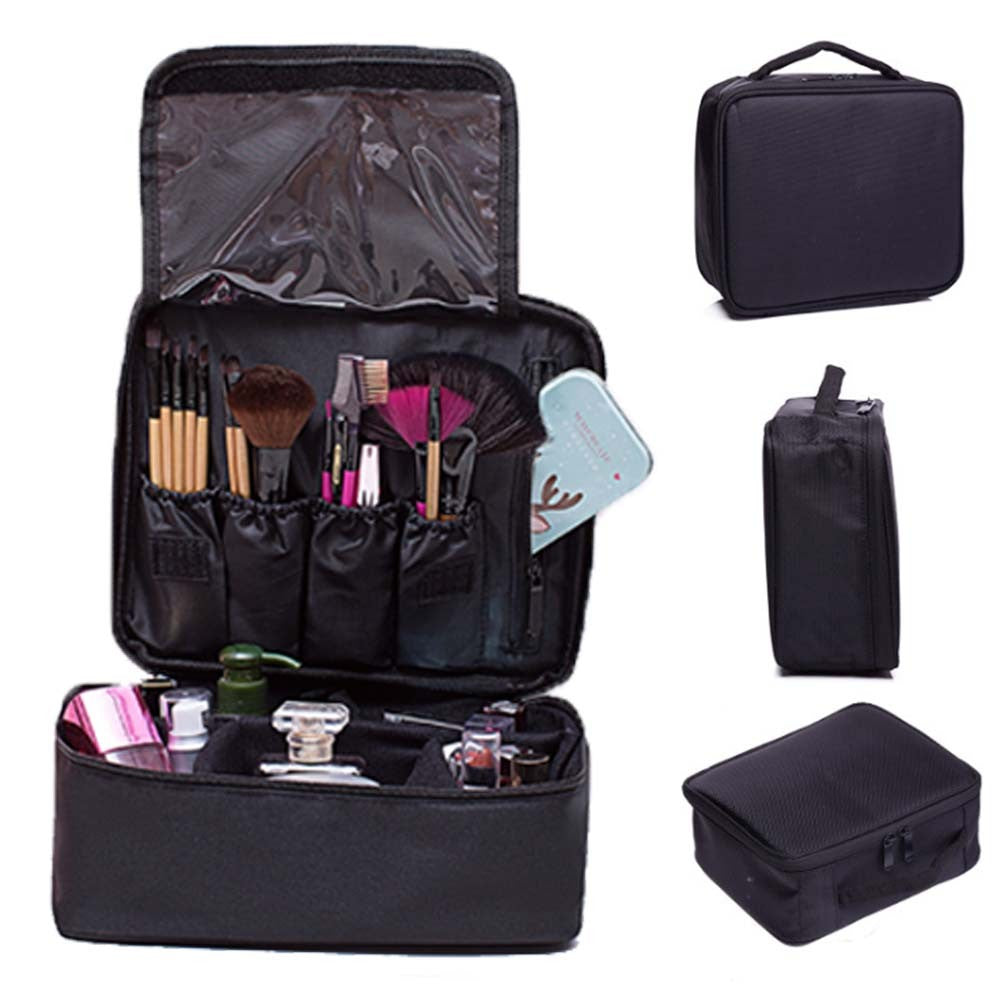 [vendor] Travel Makeup Bag Cosmetic Toiletry Case Hanging Pouch
