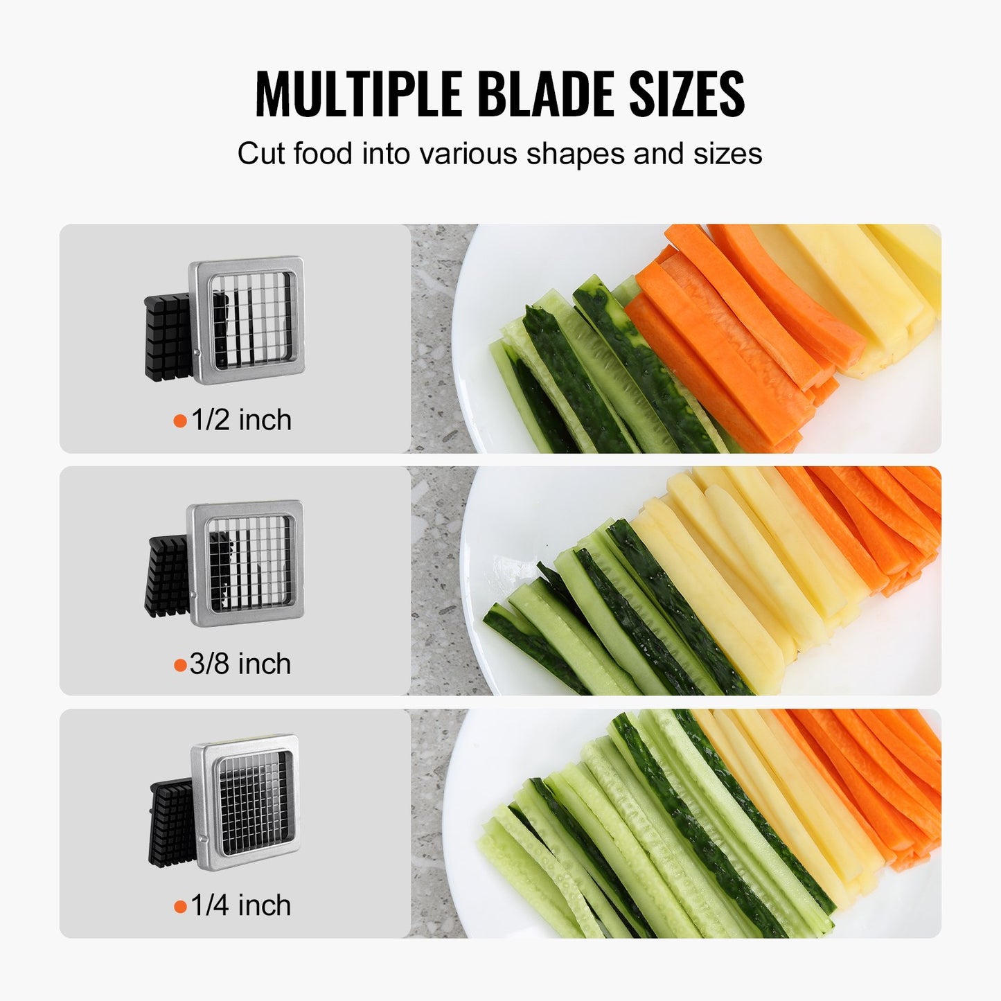 [vendor] French Fry Cutter Stainless Steel Potato Vegetable