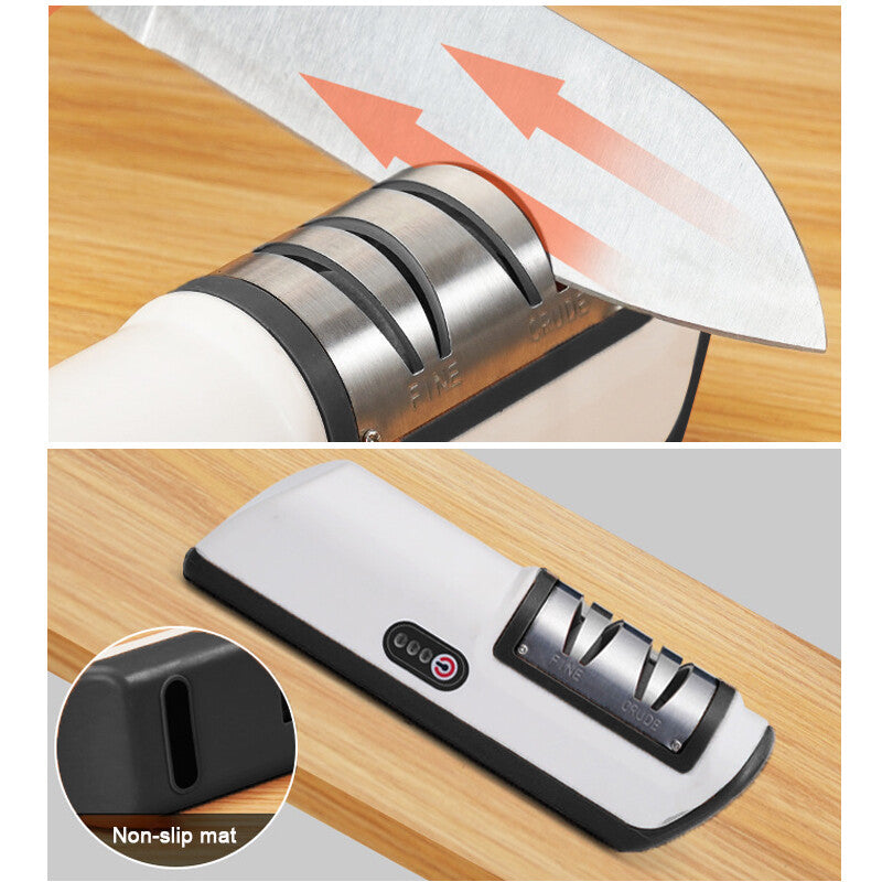 [vendor] 3Speed Electric Knife Sharpener Kitchen Sharpening