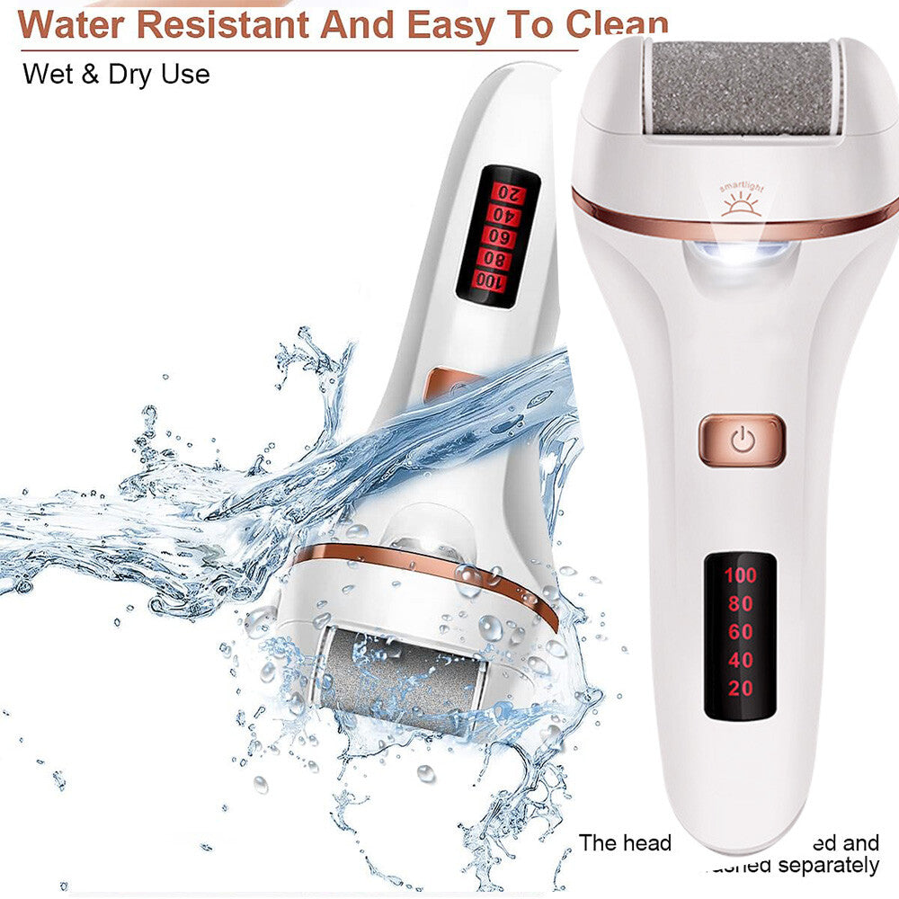 [vendor] Electric Foot File Rechargeable Callus Hard Skin Remover