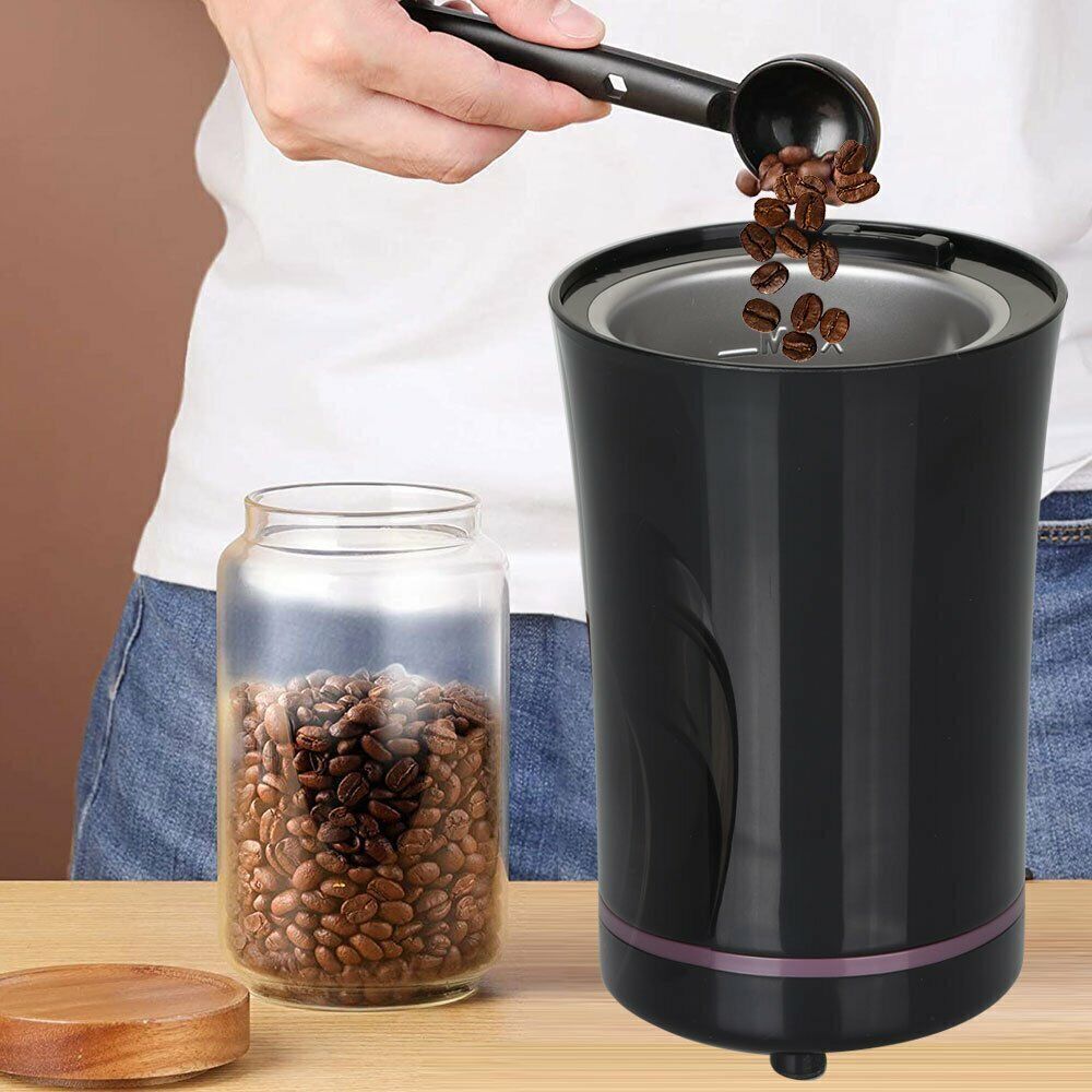 [vendor] Electric Coffee Grinder, Matte Blade Mill For Coffee