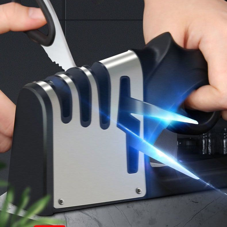 [vendor] 4 In1 Knife Sharpener Kitchen Grinder Diamond Knives For