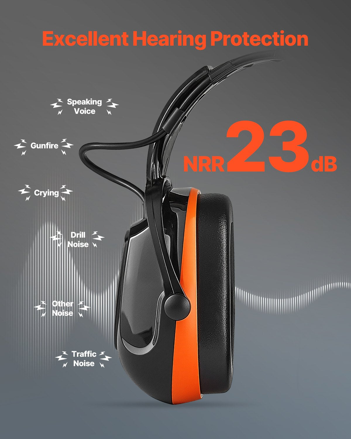 [vendor] Safety Earmuffs Bluetooth Hearing Protection Ear Muffs