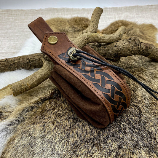 [vendor] Viking Style Medieval Bag Sling Coin Purse