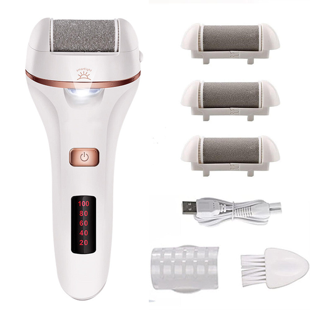 [vendor] Electric Foot File Rechargeable Callus Hard Skin Remover