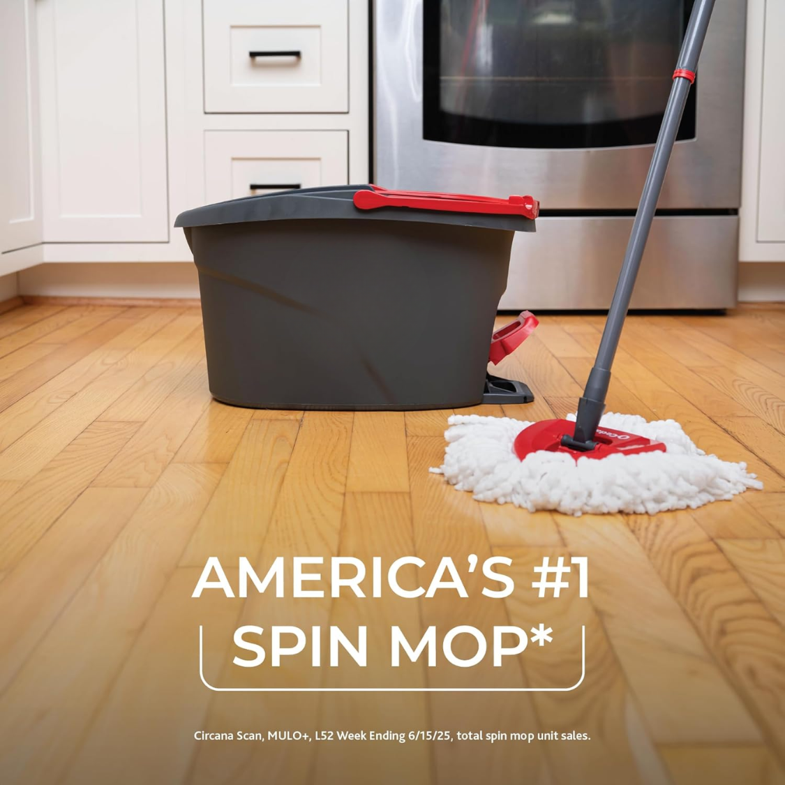 [vendor] EasyWring Microfiber Spin Mop Bucket Floor Cleaning