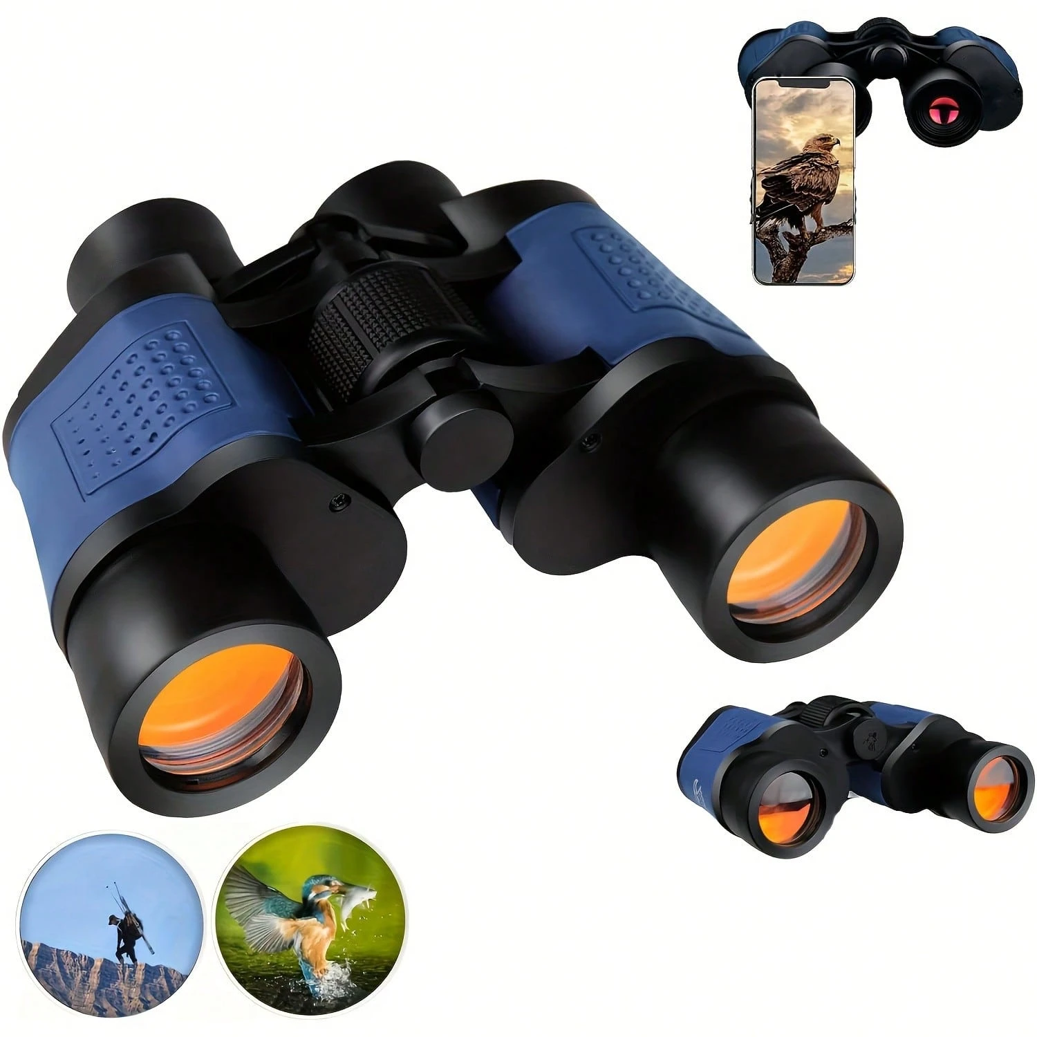 [vendor] 1PC Binoculars 60x60 Binoculars With Night Vision,