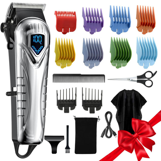 [vendor] Professional Men Hair Clippers Trimmer Kit Cutting