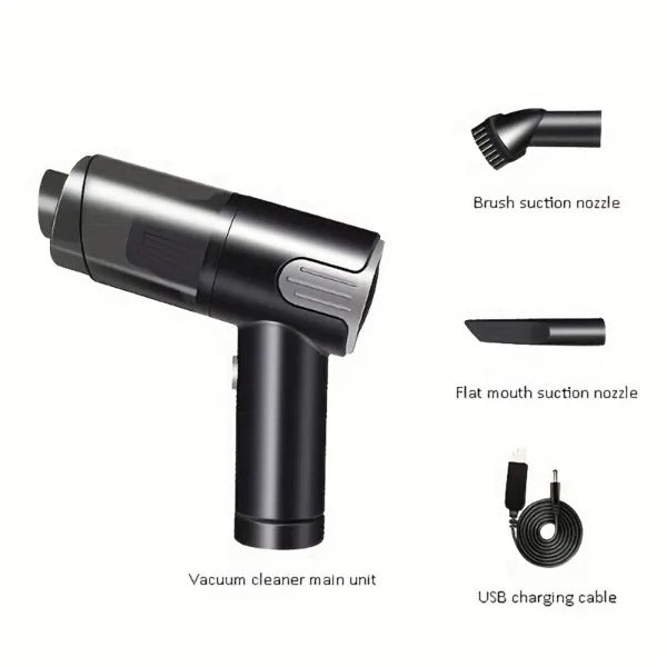 [vendor] Wireless-silver Car Vacuum Cleaner Wireless Usb Charging