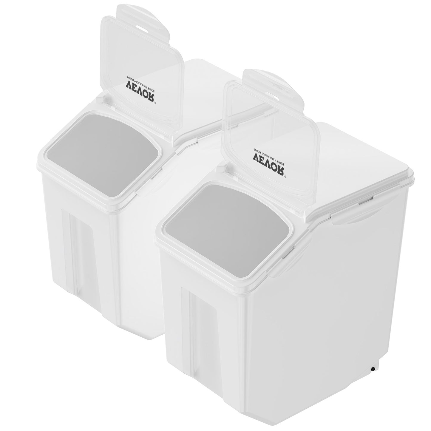 [vendor] Ingredient Storage Bin, 2 X 15L Dispenser Bin With 2