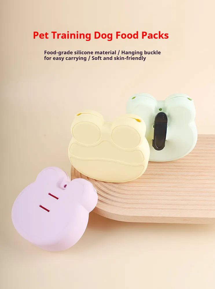 [vendor] Pet Training Treat Pouch With Food-Grade Silicone - Soft,