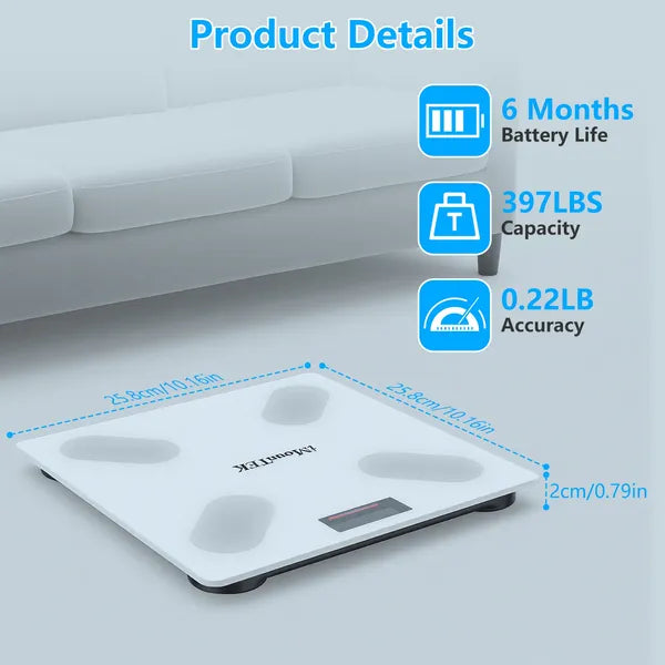 [vendor] Smart Digital Scale For Body Weight High Accuracy BMI